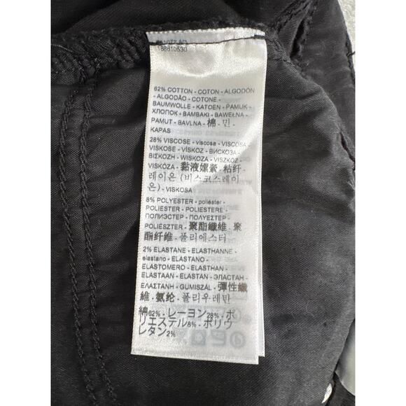 NWT Levi's Womens Destructed 711 Skinny Jeans Black Size 18M - Picture 11 of 13